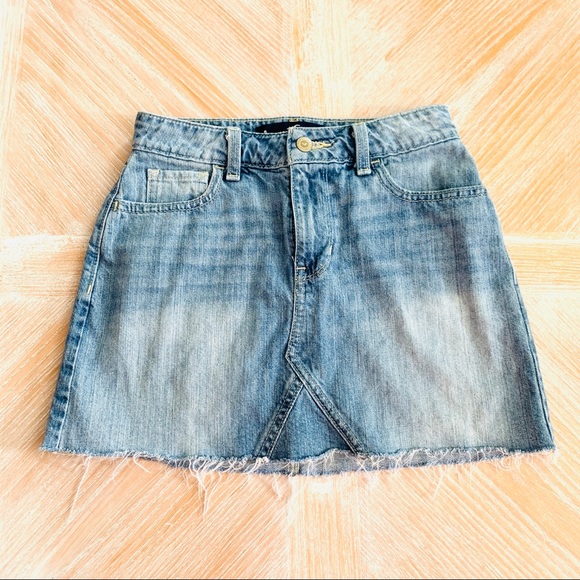 Hollister Dresses & Skirts - Hollister High Rise Jean Skirt | Size 0